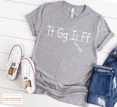 TGIF in Black or White Lettering