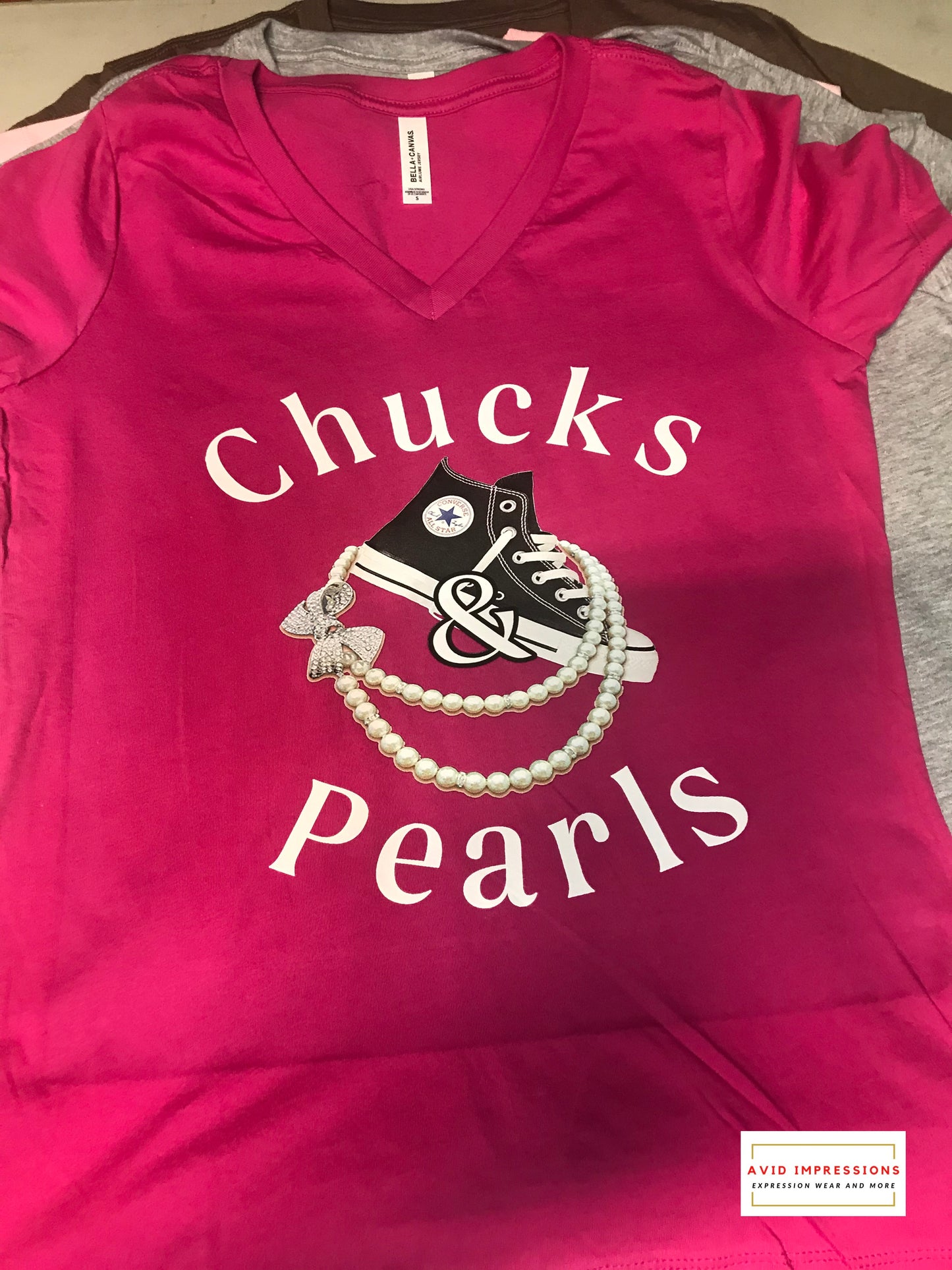 Chucks & Pearls - Adult Size