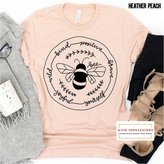Bee Kind Positive Brave