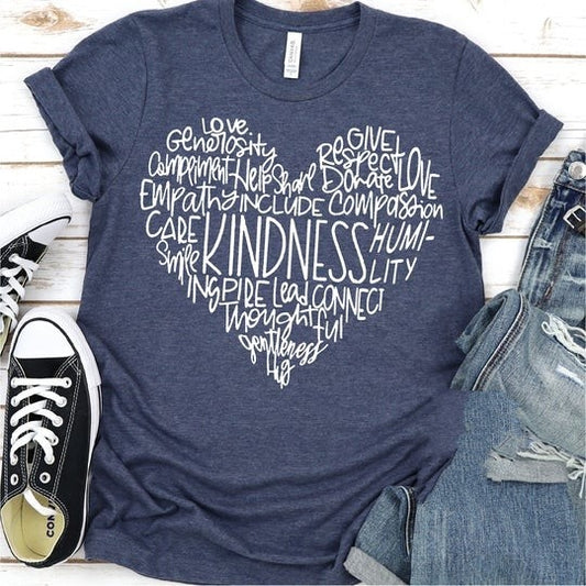 Kindness Word Heart
