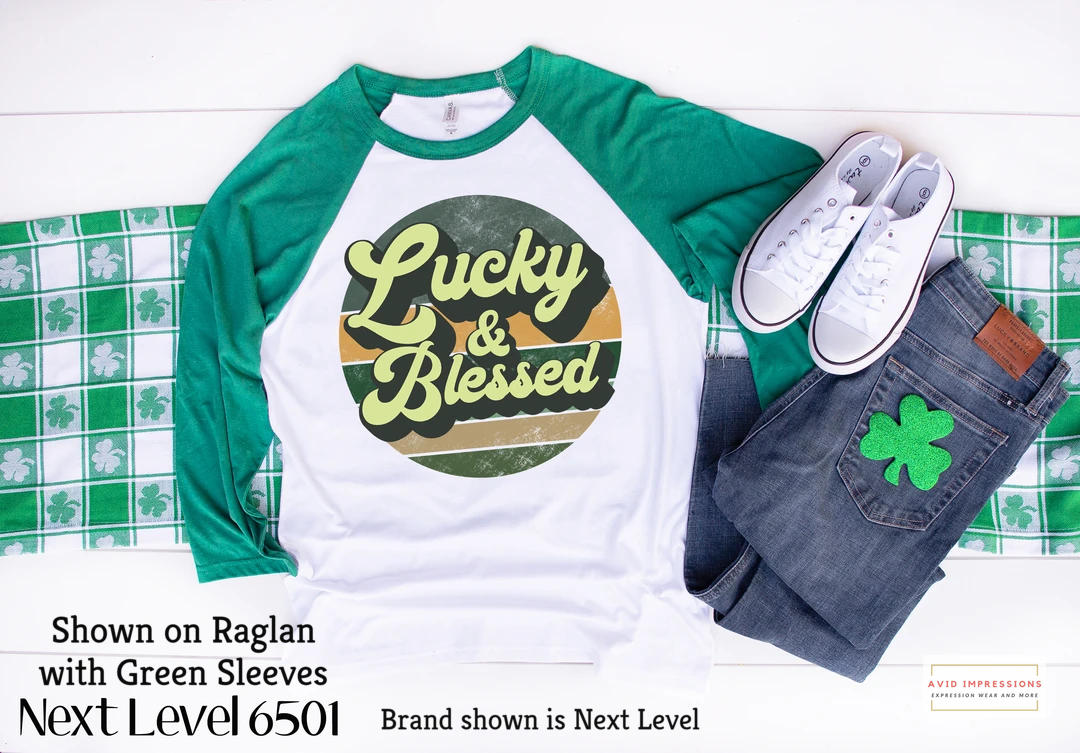 Lucky and Blessed - Short Sleeve ONLY