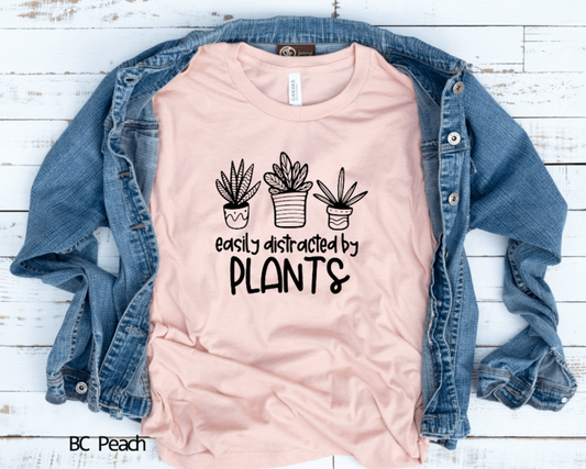 Easily Distracted by Plants