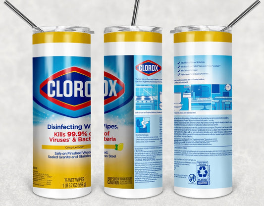 Clorox Disinfectant Wipes Tumbler